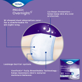 TENA® Overnight Super Protective Underwear, M (fits waist sizes 86-112cm)