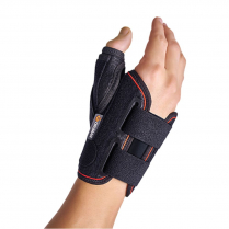Semi Rigid Wrist Support w/Thumb Splint, Large - Left