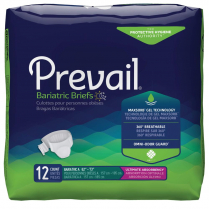 Prevail® Bariatric Brief, "A" (Waist/Hip 62"-73")