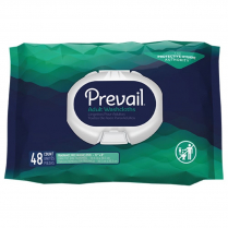 Prevail® Adult Washcloths, Fragrance Free