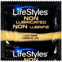 Lifestyles® Non Lubricated Condom, Regular