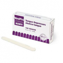MedPro® Tongue Depressor, Senior, Non-Sterile (Box of 100)