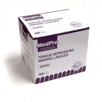 MedPro® Tongue Depressors, Senior, Non-Sterile (Box of 500)