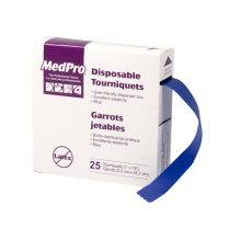 MedPro Disposable Tourniquets, Roll, Smooth