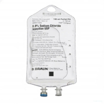 BBraun™ 0.9% Sodium Chloride Injection USP, 100mL Fill in 150mL PAB®