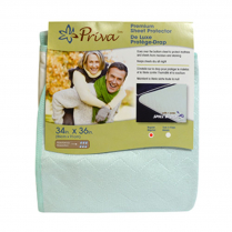 Priva™ Premium Waterproof Sheet Protector, 34" x 36"