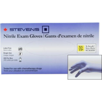 Stevens Nitrile Exam Gloves, Powder‑Free, Non‑Sterile