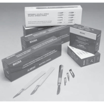 Almedic® Magna Scalpel Blades, Stainless Steel, Sterile