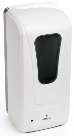 Hand Sanitizer Metal Wall Mount Assembly - 1 Liter, White