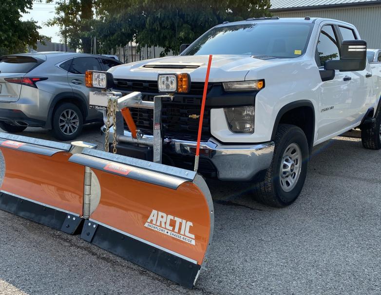 Arctic Heavy Duty V Trip Edge Poly Blade Snowplow