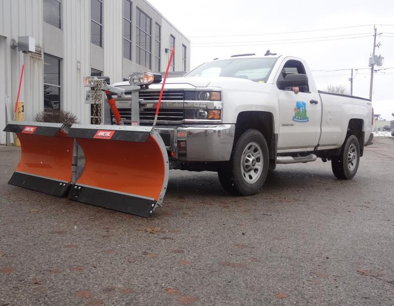 Arctic Heavy Duty V Trip Edge Poly Blade Snowplow