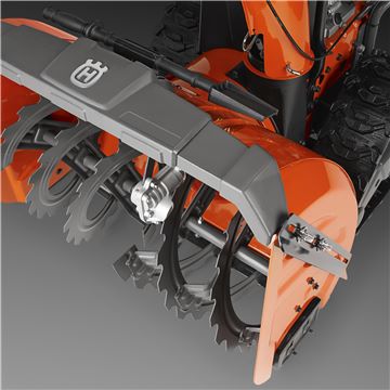 <strong><u>Heavy-duty auger housing</u></strong><br/>The robust and durable auger housing gives sturdy operation, efficient snow clearing and long product lifetime.