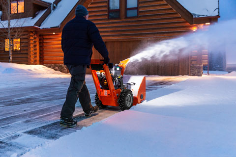 Simplicity Signature Pro Series Dual-Stage Snow Blower P1724 - Dual LED Headlights with Courtesy Path Lighting