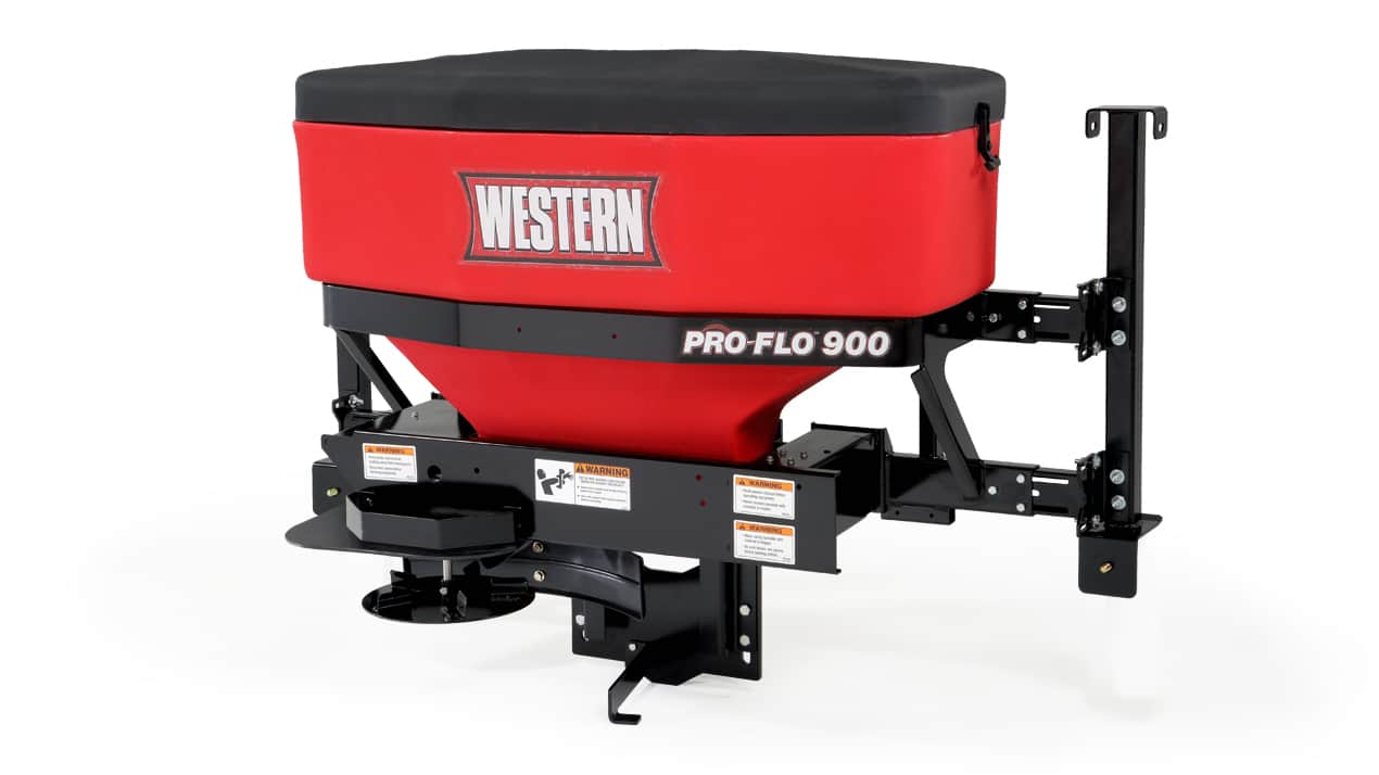 WESTERN® Pro-Flo™ 525 & 900 Tailgate Spreader - CORROSION-RESISTANT HOPPER