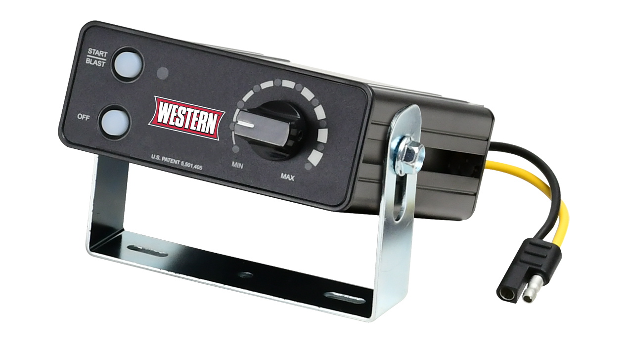 WESTERN® LOW PROFILE Tailgate Spreader - CONTROLS
