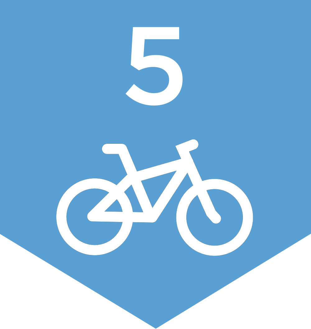 5 Bikes