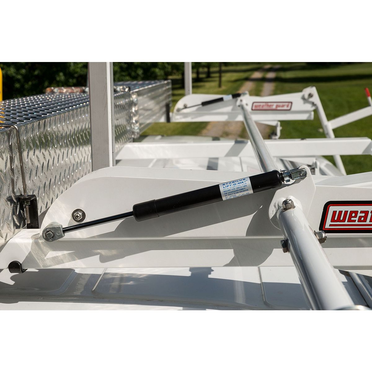 Weather Guard EZGLIDE2™ Fixed Drop-Down Ladder Rack, #2261-3-01