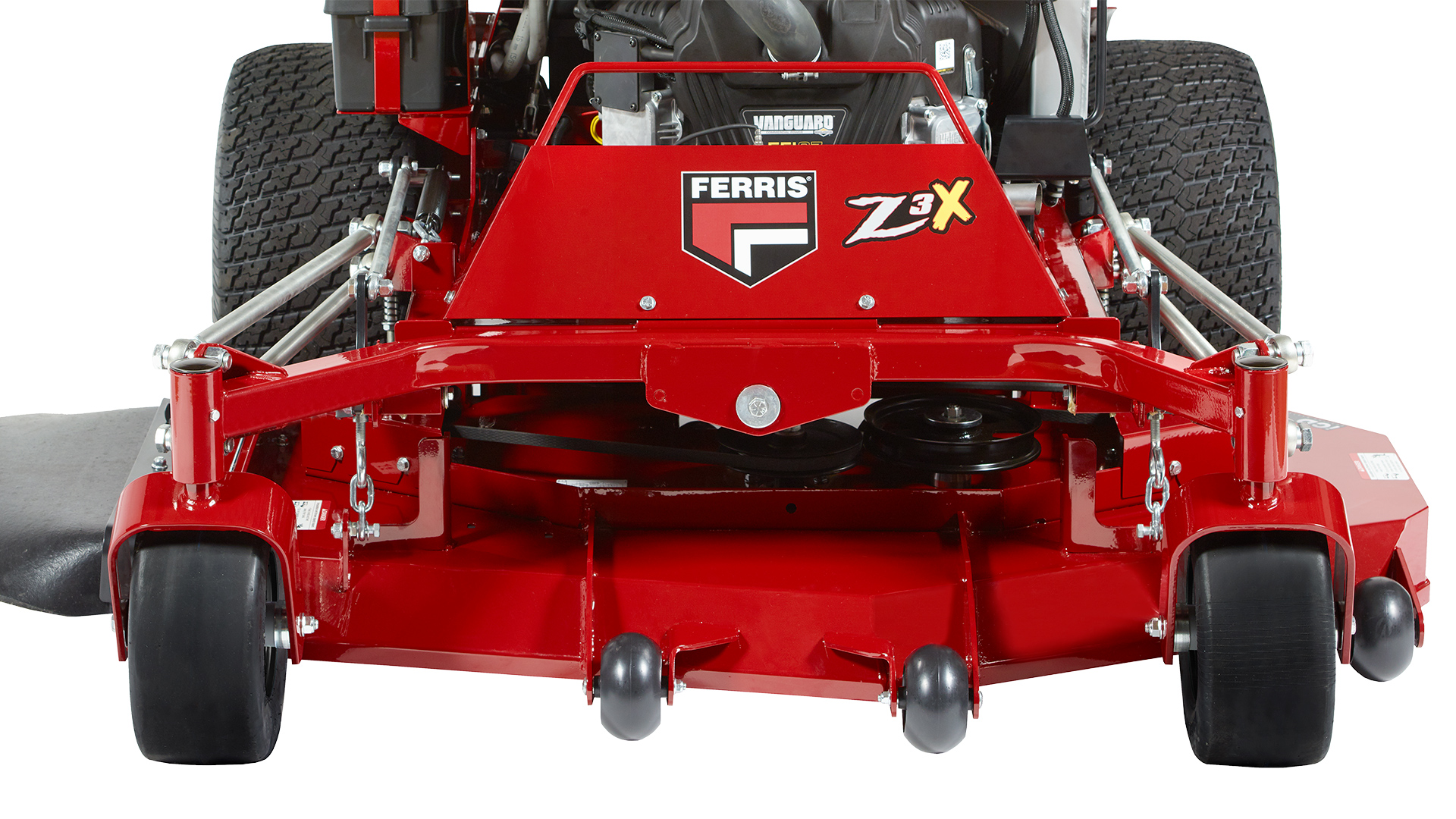 Ferris SRS™ Z3X Soft Ride Stand-On Mowers - Pivoting Front Axle with Radius Rod