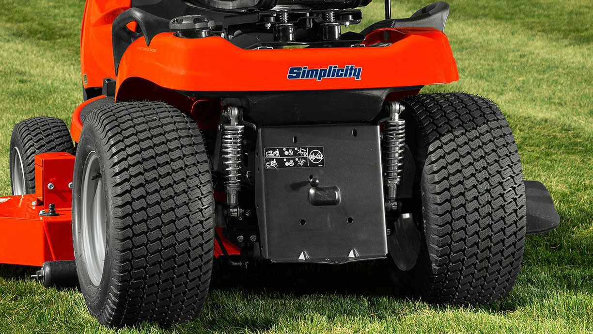 Simplicity Conquest™ Yard Tractor - SUSPENSION COMFORT SYSTEM™