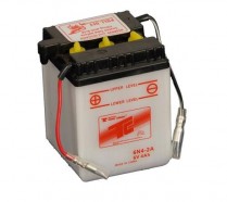 6N4-2A   Motorsports Battery (Flooded) 6V 4Ah