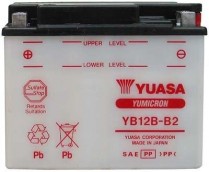 YB12B-B2   Batterie de démarrage 12V pour sports motorisés