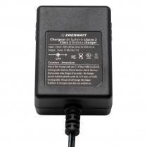 EWC12-1   Chargeur automatique Enerwatt 12V 1A avec pinces