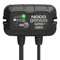 GEN5X1   GENIUS AUTOMATIC CHARGER 1 BANK ONBOARD 12V 5A