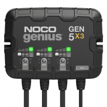 GEN5X3   GENIUS AUTOMATIC CHARGER 3 BANKS ONBOARD 12V 15A