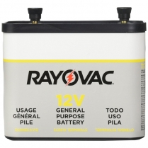 926   12V Carbon-Zinc Lantern Battery Stud Rayovac