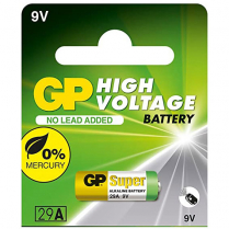 GP29AF-2C5   29A 9V High-Voltage Alkaline Battery GP