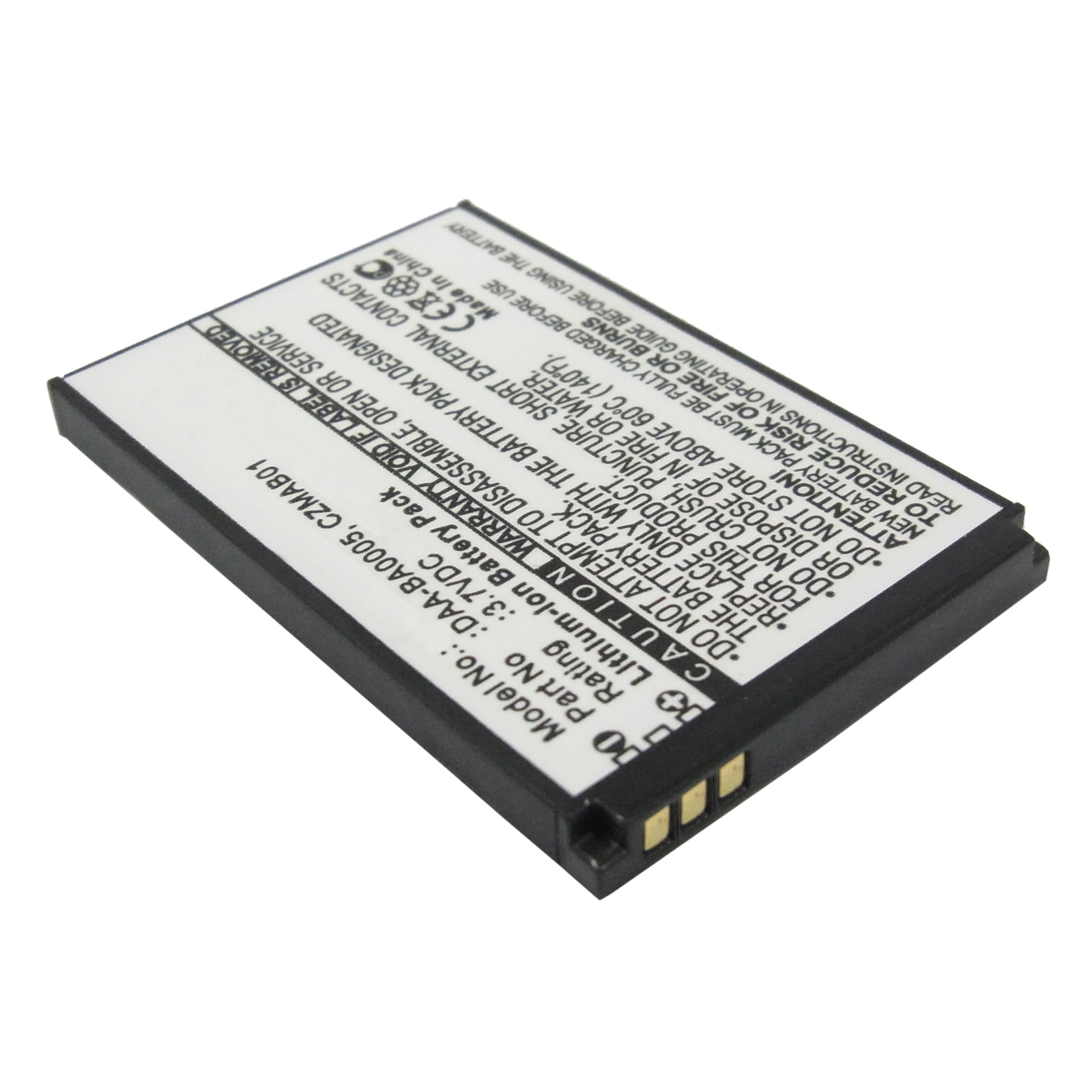 780mAh 3.7V Li-ion Batteria per Creative Zen Micro
