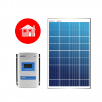 CH-100W-MPPT01 Ensemble solaire pour chalet 100W MPPT avec ACL
