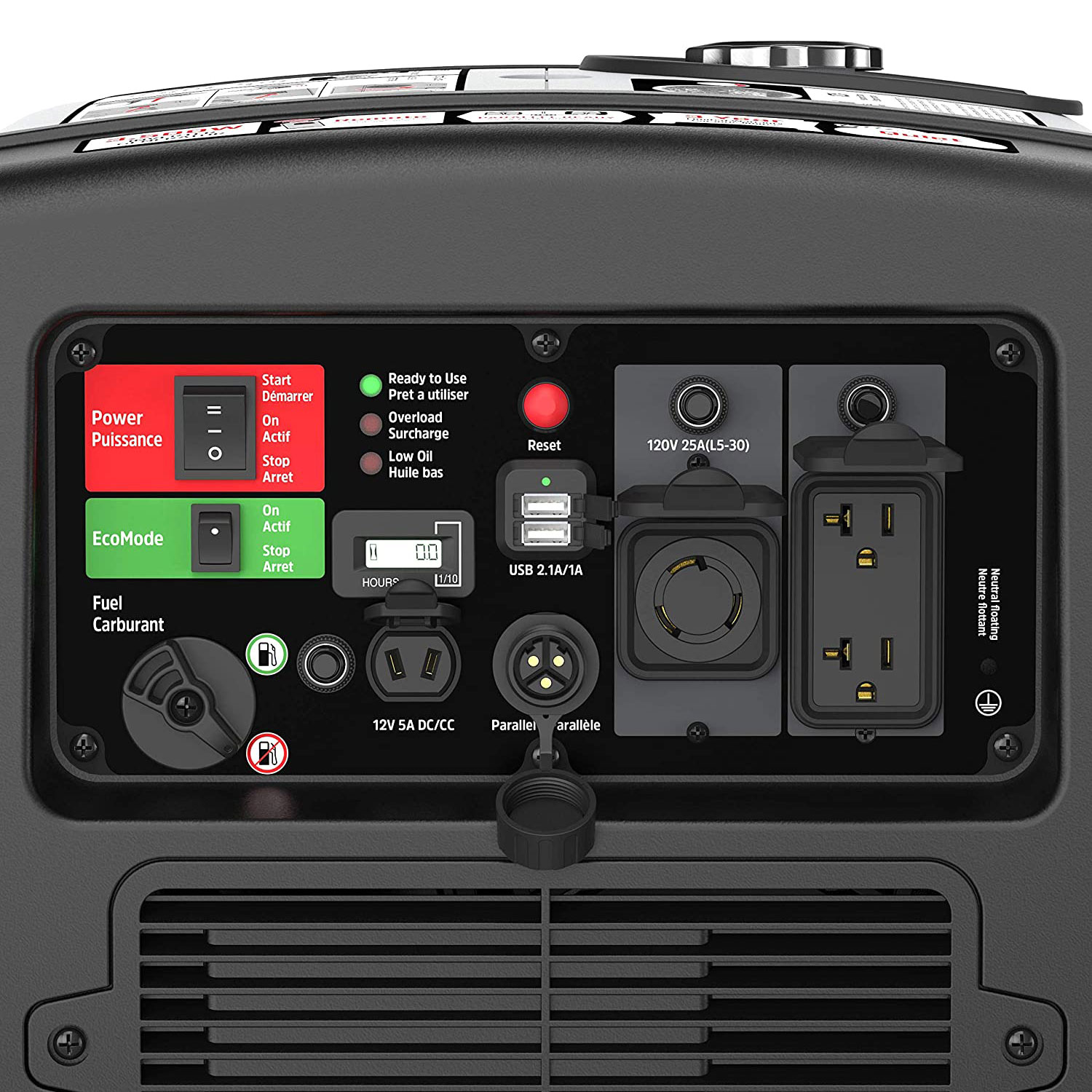EZV3500P   Génératrice onduleur portable à essence 3500W 23.8A