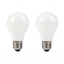 EWL-LEDA60-4-NWM   Ampoule en verre blanc, a filament DEL, 12V 4W format A60, blanc neutre (paquet de 2)