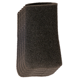 5 PIECE FOAM FILTER KIT FOR 2.6 GALLON WET/DRY VACUUM