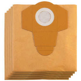 5 PIECE DUST BAG KIT FOR 5 GALLON VACUUM