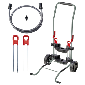 MOBILE TROLLEY FOR WATER HOSE REEL