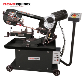 7" X 12" NOVA DVR DUAL SWIVEL METAL CUTTING BANDSAW