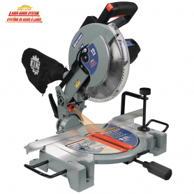 10'' COMPOUND MITER SAW WITH LASER GUIDE