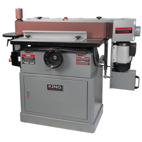 6" X 108" OSCILLATING EDGE & SPINDLE SANDER