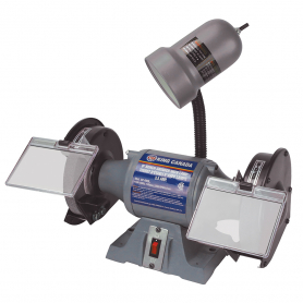 6" BENCH GRINDER WITH LIGHT