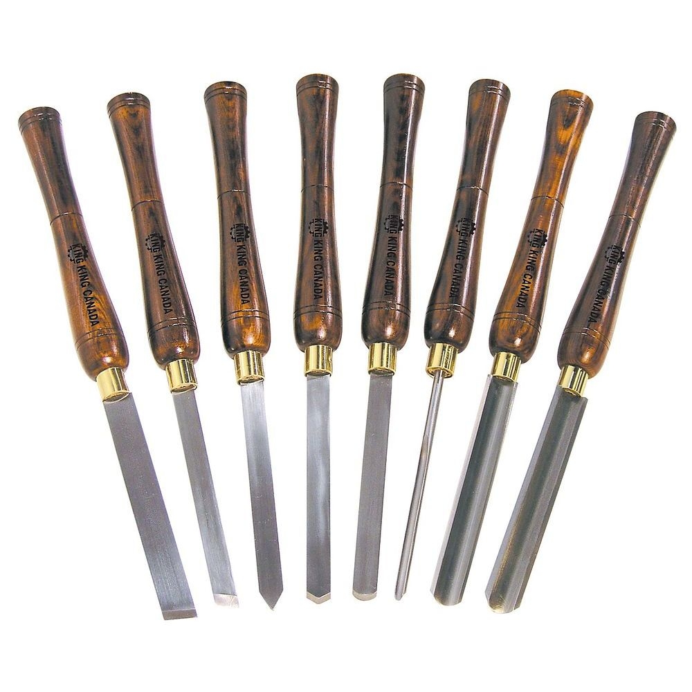 WOOD LATHE CHISEL SET KING Canada - Power Tools, Woodworking and