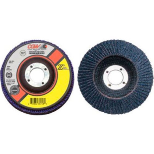 Flap Disc CGW 4-1/2" X 5/8-11" T29 60 Grit Zirconia