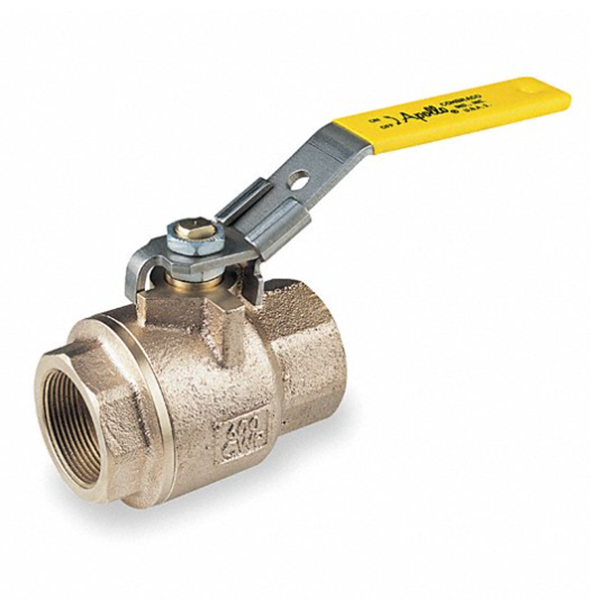 Brass Ball Valve Pipe Thread W/lever 1/2" FPT X for sale online Interstate Pneumatics VB880 