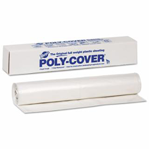 10' x 100' Poly Sheeting 4 Mil