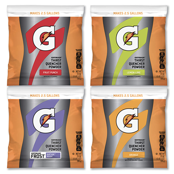 Gatorade Powder Drink Mix 21 oz Assorted Flavors Assorted Flavors