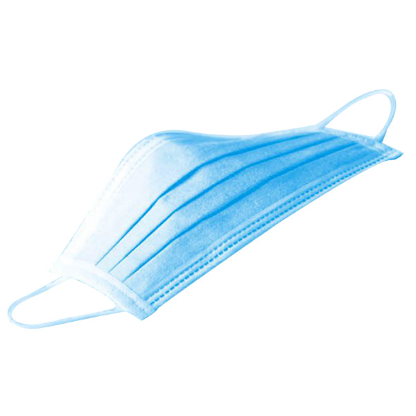Face Mask Disposable Blue 3 Ply Ear Loops 50/Box