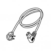 Industrial Grade Power Cord (15A @ 220vac, Right Angle 12 ft