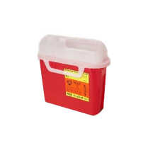 Sharps Container - 5.4 quart pearl 12/case