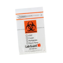 Bag, Speciman, Clear w/bio 6"x 9" 1,000/cs.